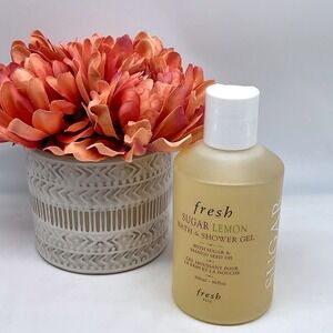 Fresh Sugar Lemon Bath and Shower Gel 10 fl oz with Sugar and Mango Seed Oil NEW